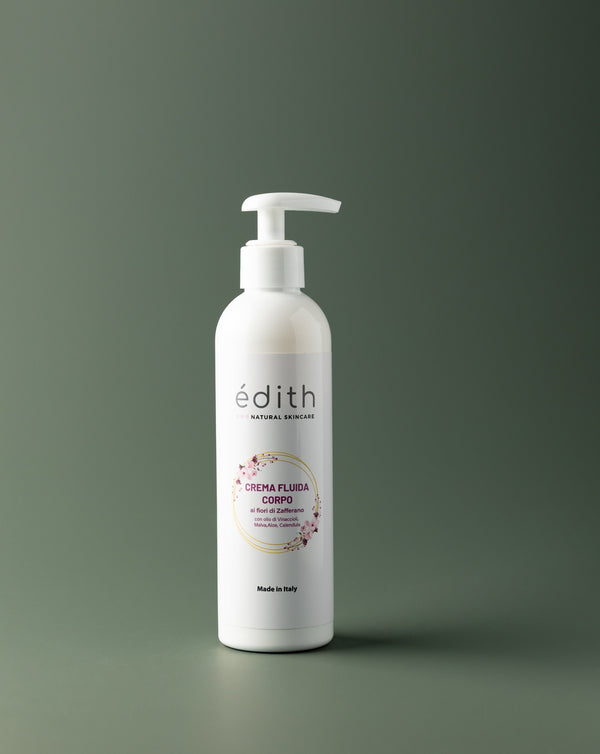 Crema fluida corpo ai fiori di zafferano - 200ml